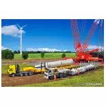 Konvooi vrachtwagens windturbines KIBRI 13520 - HO 1/87