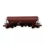 Wagon Trémie T8 Tadkks - REE Modèles WB846 - HO 1/87 - SNCF - EP VI