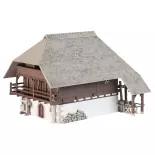 Kinzigtal" wooden attic with balcony FALLER 130577 - HO 1/87