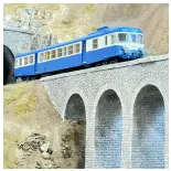 Dieseltriebwagen X-2816 - REE Modelle MB163SAC - HO 1/87 - SNCF - EP IV-V