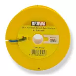 Bobine de câble Brawa 32392 - bleu / bleu / jaune - pour Märklin