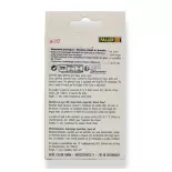 Faller classic LED ball lamp 180213 - HO 1/87 - height 71 mm