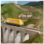 Elektrische diesellocomotief BB 667548 "Infra" - Jouef HJ2465 - SNCF - HO 1/87 - EP VI - 2R - Analoog