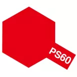 Peinture Lexan Rouge Mica PS-60 - Tamiya 86060