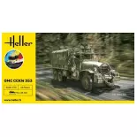 Kit de démarrage - GMC CCKW 353 - Heller 56996 - 1/72