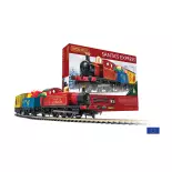 Coffret de train express du Père Noël - Version prise UE - Hornby R1248P - HO 1/87 - Analogique - 2R