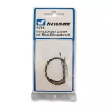 Micro lampeggiatore con 2 LED gialli Viessmann 5270 - Per veicoli in miniatura