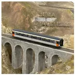 Voiture voyageurs VSE A9u, livrée corail, logo encadré - LS Models 40380 - HO 1/87 - SNCF - Ep IV - 2R
