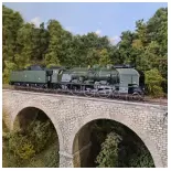 Dampflokomotive 2-231 G 131 "CALAIS" - REE MODELES MB133SAC - SNCF - HO 1/87