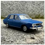 Voiture Renault 12 TL livrée bleue - SAI 2222 BREKINA 14519 - HO : 1/87