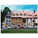 House in relief 2 pcs HO 1/87