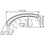 KIBRI 37664 Semmering miniature viaduct - N 1/160 - single track