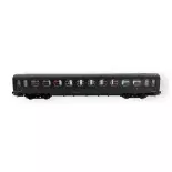Voiture allégée Saucisson "ETAT" B10 N°34989 - Ree Modèles VB472 - HO 1/87 - SNCF - Ep IIIb - 2R