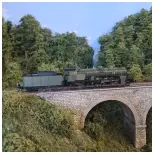 Steam locomotive 141 C 331 DCC SON - REE MODELES MB157S - SNCF - HO 1/87
