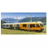 Train automoteur classe ABe 8/12 « Allegra » des RhB - LGB 22227 - G 1/22,5 - RhB - Ep VI - Digital sound - 2R