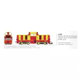 Locomotiva diesel BB 405 - REE MODELS VM-025 - HOm 1/87 - SNCF/CFC - EP III - Analogico - DC