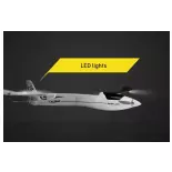 Planeur Alpha 1500V2 RTF Black - Kavan 02.8076MA