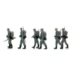 Infanterie de la Wehrmacht en longue marche - 6 personnages - ARTITEC 5720002 - 1/72