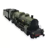 Locomotora de vapor 141 C 331 DCC SON - REE MODELES MB157S - SNCF - HO 1/87