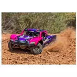 Mini Slash 4x4 BL-2S RTR (accu/chargeur) - Traxxas 108164-1-PINK - 1/14