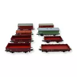 Coffret wagons de marchandises - Roco 44001 - HO 1/87 - CSD - EP III