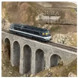 Locomotive diesel CC 70001 - Ree Modèles CC70001S - HO 1/87 - SNCF - Ep III - Digital sound fumigène - 2R