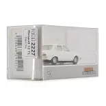 Voiture Renault 12 TL livrée blanche SAI 2227 BREKINA 14521- HO : 1/87 -