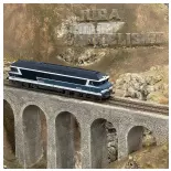 Diesel Locomotive CC 72033 Jouef HJ2603 - HO : 1/87 - SNCF - EP IV / V