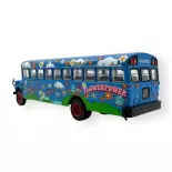 Dodge S 600, Hippie Bus, 1970 - Brekina 61333 - HO 1/87