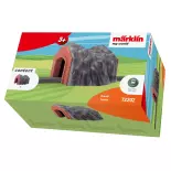 MARKLIN MY WORLD 72202 2-part 1-lane tunnel - HO 1/87
