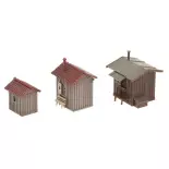 Railway huts - FALLER 120211 - HO 1/87