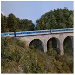 Coffret 4 voitures RIO 77 - JOUEF HJ4185 - HO 1/87 - SNCF