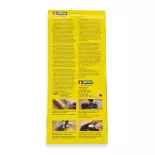 Noch 61233 molde flexible para roca - Todas las escalas - 240 x 120 mm