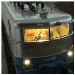 BB 16029 electric locomotive - ACC SON - REE Models MB201SAC - HO - SNCF - EP V