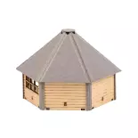 Cabane à barbecue central FALLER 180311 - HO 1/87 - EP V - 49x47x38mm