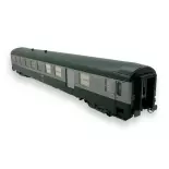 Una carrozza passeggeri UIC B5Dd2 verde/grigio REE MODELES VB300 - SNCF - HO 1/87