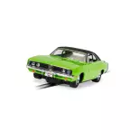 Voiture Analogique - Dodge Charger RT - Vert Sublime - Scalextric CH4326 - Super Slot - Echelle I: 1/32