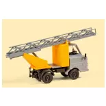Chantier de Construction d'Echelles Tournantes - Multicar M22 - Auhagen 41689 - HO 1/87