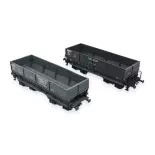 Set de 2 wagons minerais DM - LS Models 31106 - HO : 1/87 - SNCF - EP III