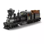 Locomotive vapeur Shay N°5 - LGB L26703 - MSP RR - G 1/22.5 - EP. II - Digital Sound fumigène - 2R
