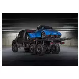 Camion à plateau TRX-6 Ultimate RC Hauler 6x6 RTR avec treuil - Traxxas 88086-84-BLK - 1/10