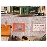 Pierres hexagonales grises - Régions et Compagnies MAT004 - HO 1/87 