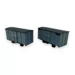 Set of 2 boxcars - Ree Models VM-028 - HO/HOe 1/87 - CFD - 2R