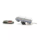 Autocaravana efímera - Artitec 387.538 - HO 1/87