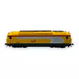 Locomotive Diesel BB67516 INFRA "Longueau" Analogique REE MODELES MB170 - SNCF - HO