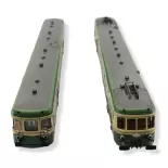 Autorail RGP2 X 2700 Grün/Gelb Analog JOUEF 2386 SNCF HO 1/87 EP