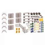 Hangar con elicottero - Faller 144111 - HO 1/87 - Ep III