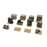 Des palettes avec cargaison - ARTITEC 387.261 - HO 1/87 