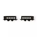 2 wagons à canne à sucre - Minitrains 5185 - HOe 1/87 - 2R