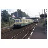 Autorail RGP2 X 2700 Vert/Jaune DCC SON JOUEF 2386S SNCF HO 1/87 EP